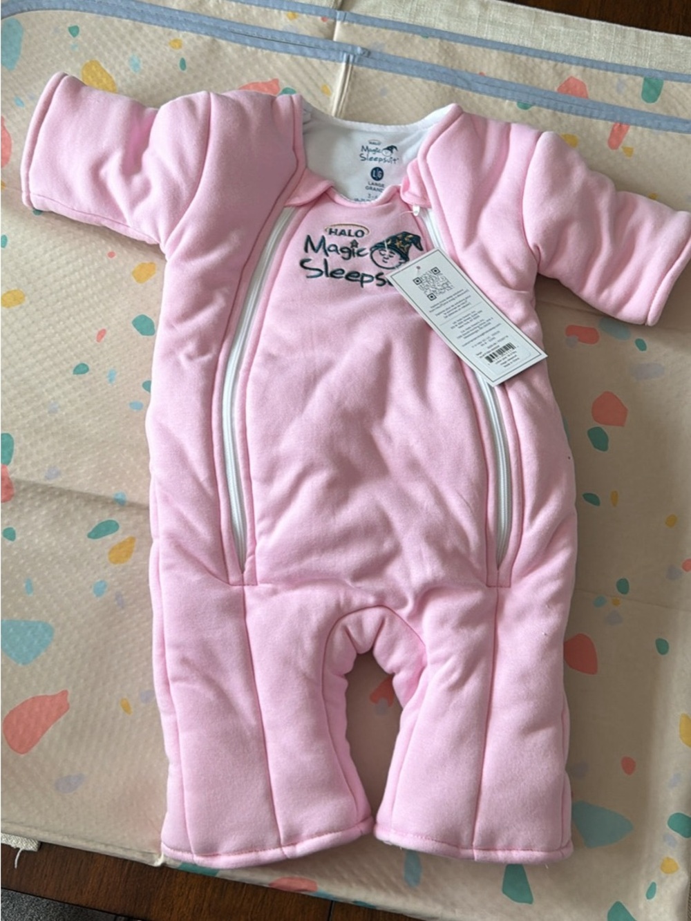 HALO Pink Magic Sleepsuit One-Piece Large